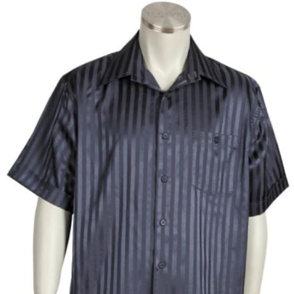 Leisure Short Sleeve 2piece Walking Suit